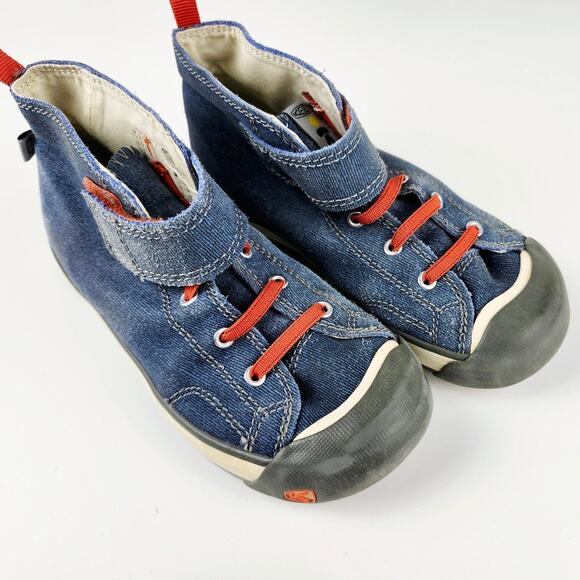 Keen Denim Blue High Top Sneakers - Picture 4 of 10